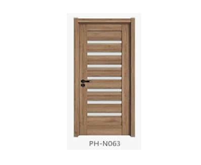 Интериорна врата PH-N063 с остъкление, 90х200см, каса 14-16см