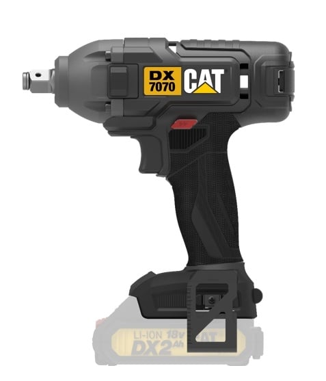 Акумулаторен ударен гайковерт CAT DX7070B 18V 250 Nm без батерия и зарядно