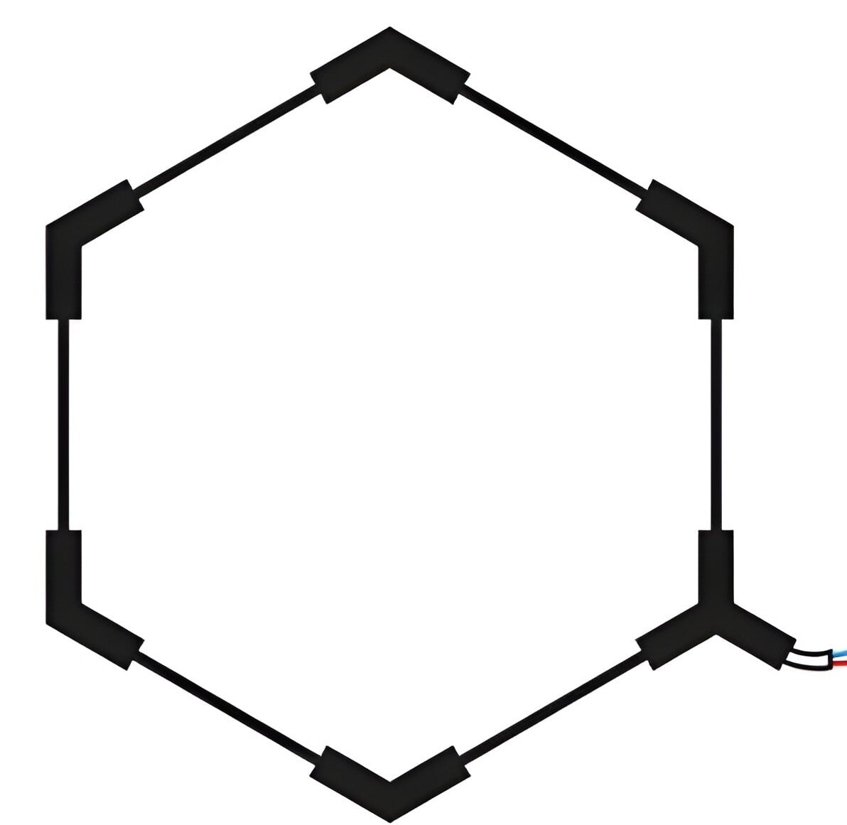 LED осветително тяло Хексагон 1HEX 42W 6000K
