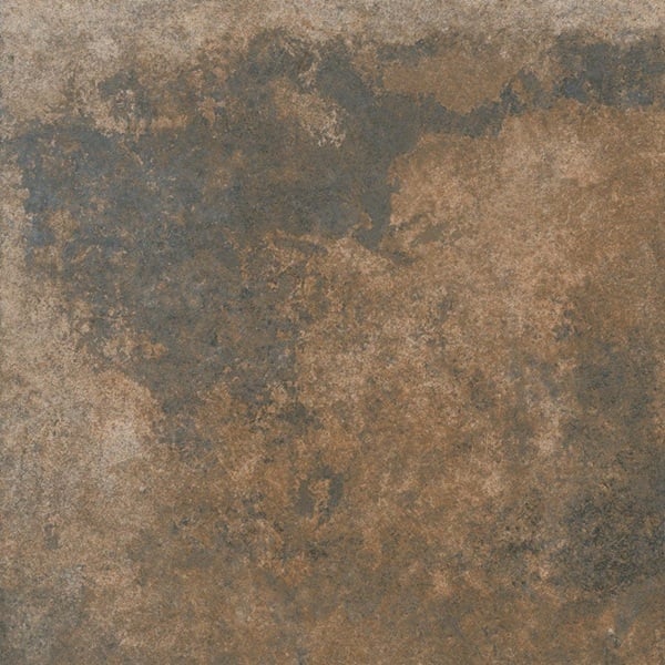 Гранитогрес Lava brown R 606x606мм