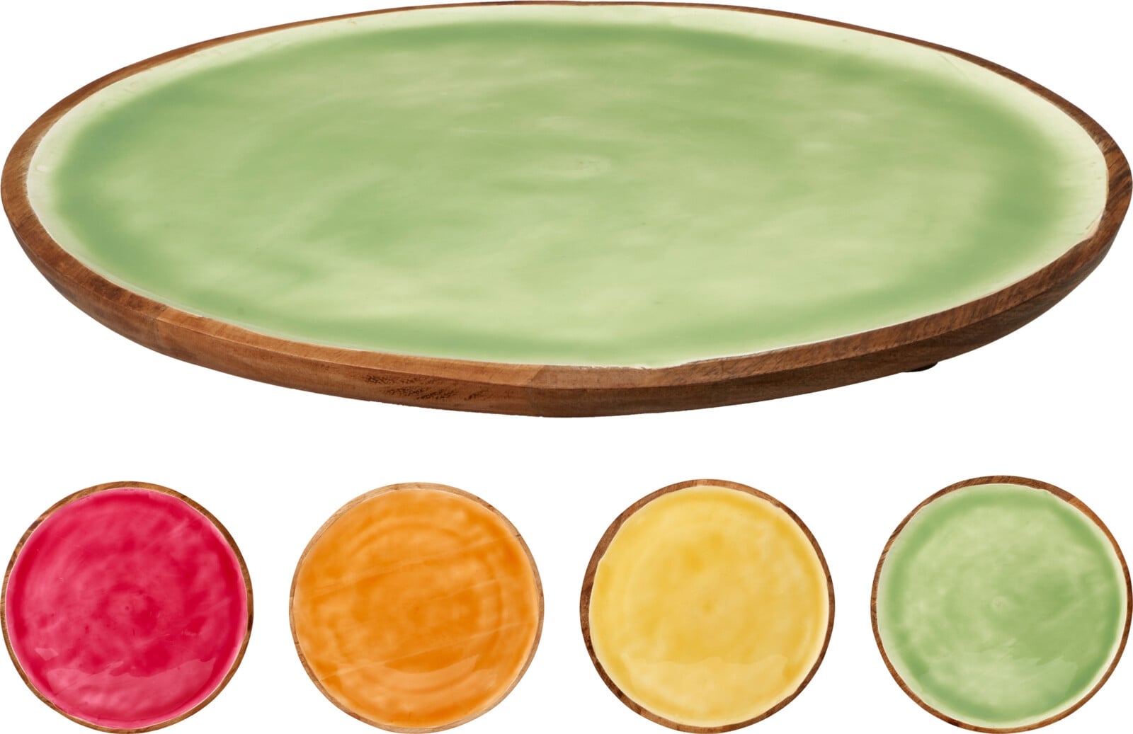 Чиния Bright Mango 30см микс