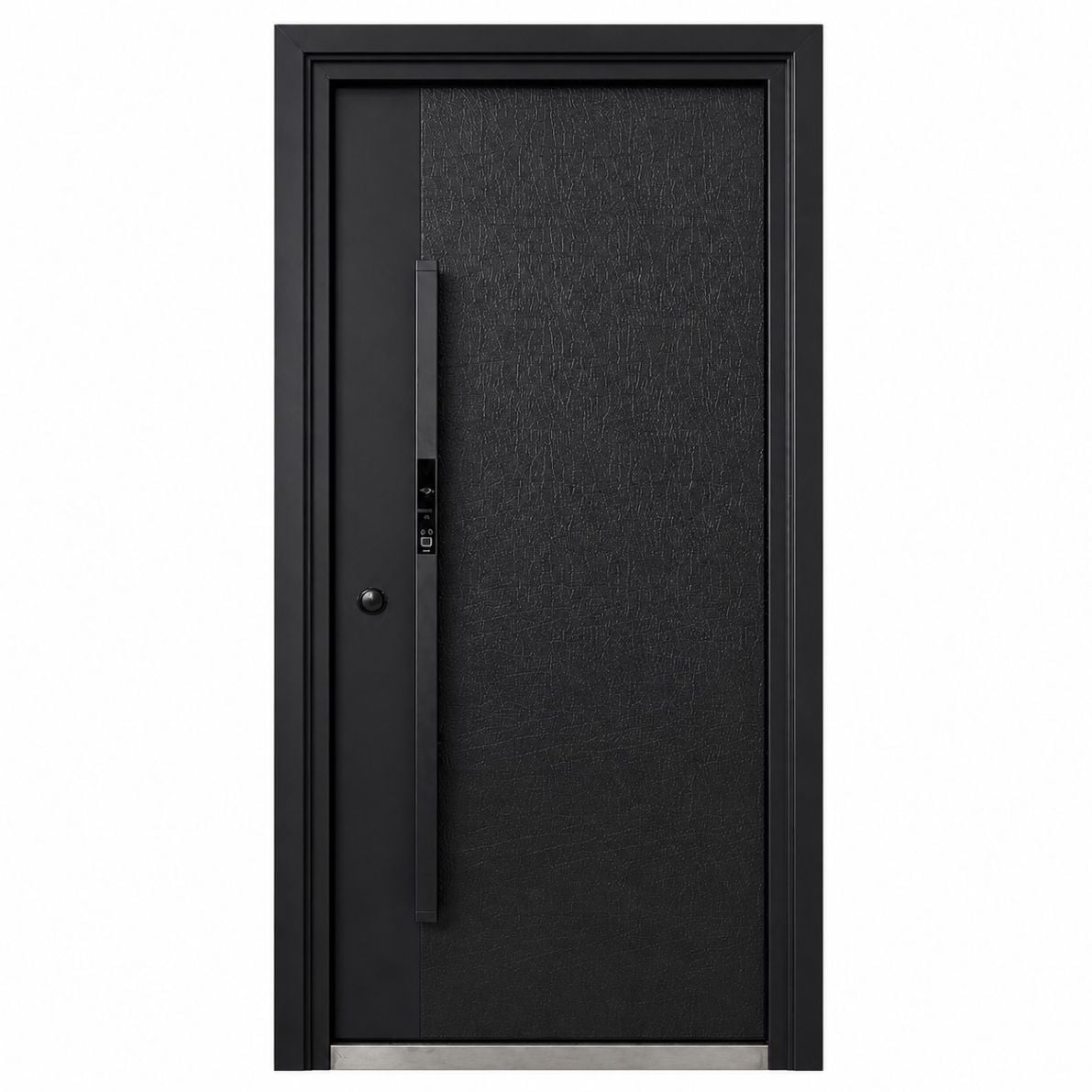 Метална входна врата с една smart ключалка CY-9517 дясна 90 х 200 х 9 см