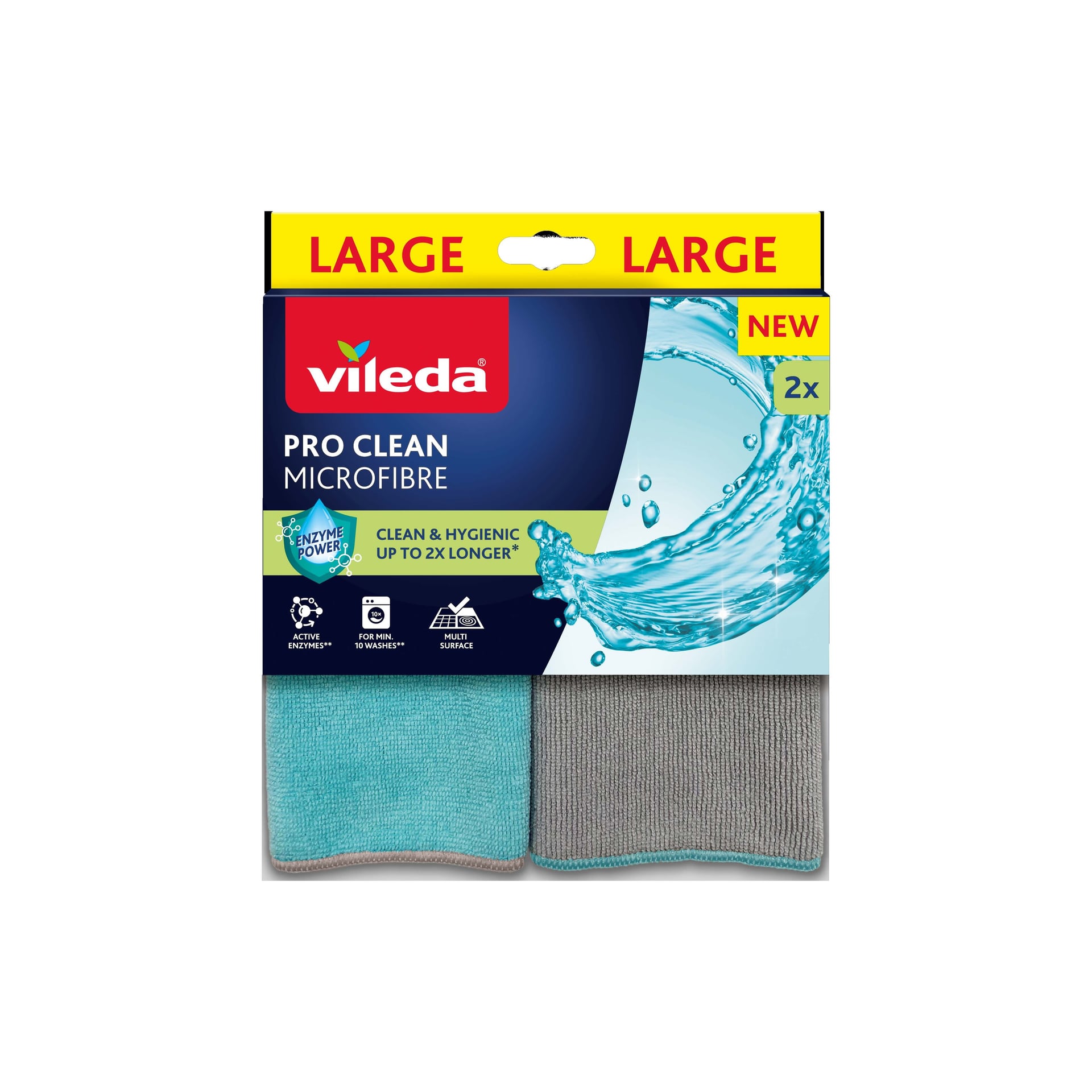 Микрофибърна кърпа Vileda Pro Clean 2 броя