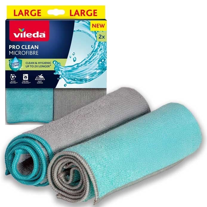 Микрофибърна кърпа Vileda Pro Clean 2 броя