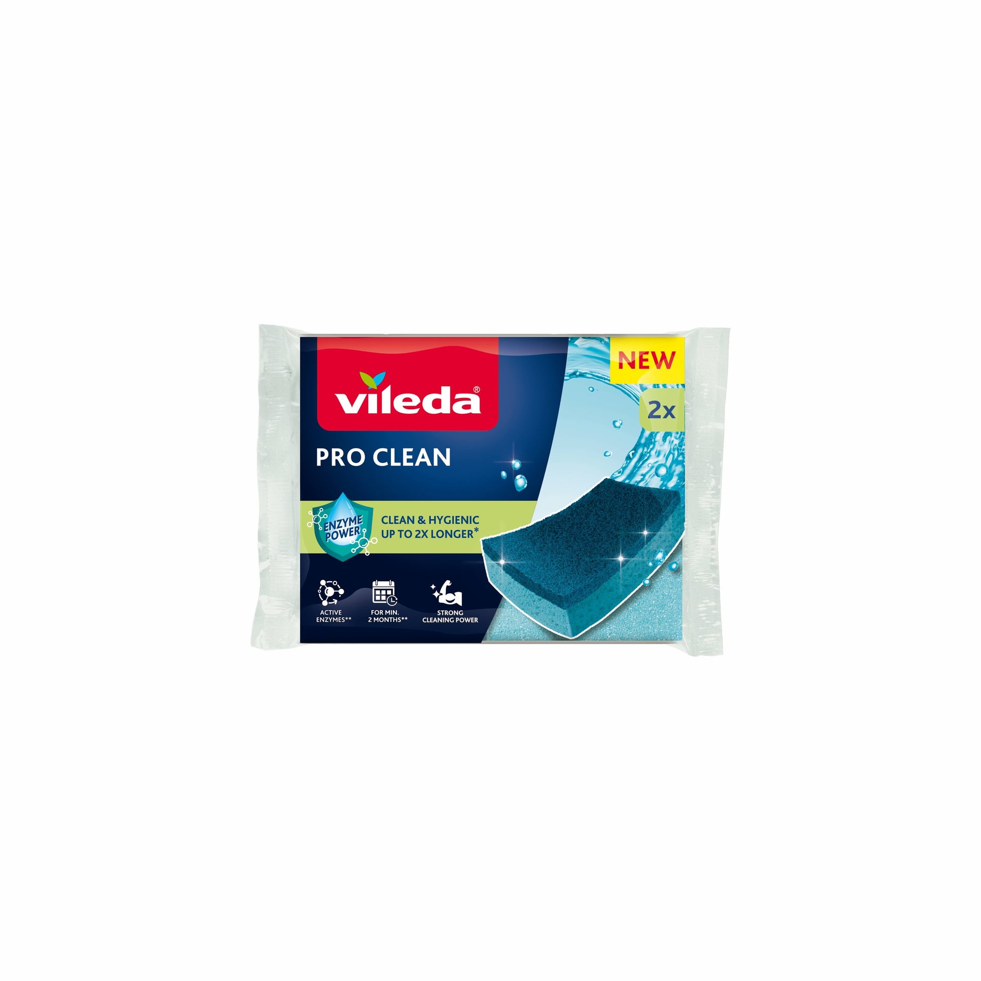 Кухненска гъба Vileda Pro Clean 2 броя 