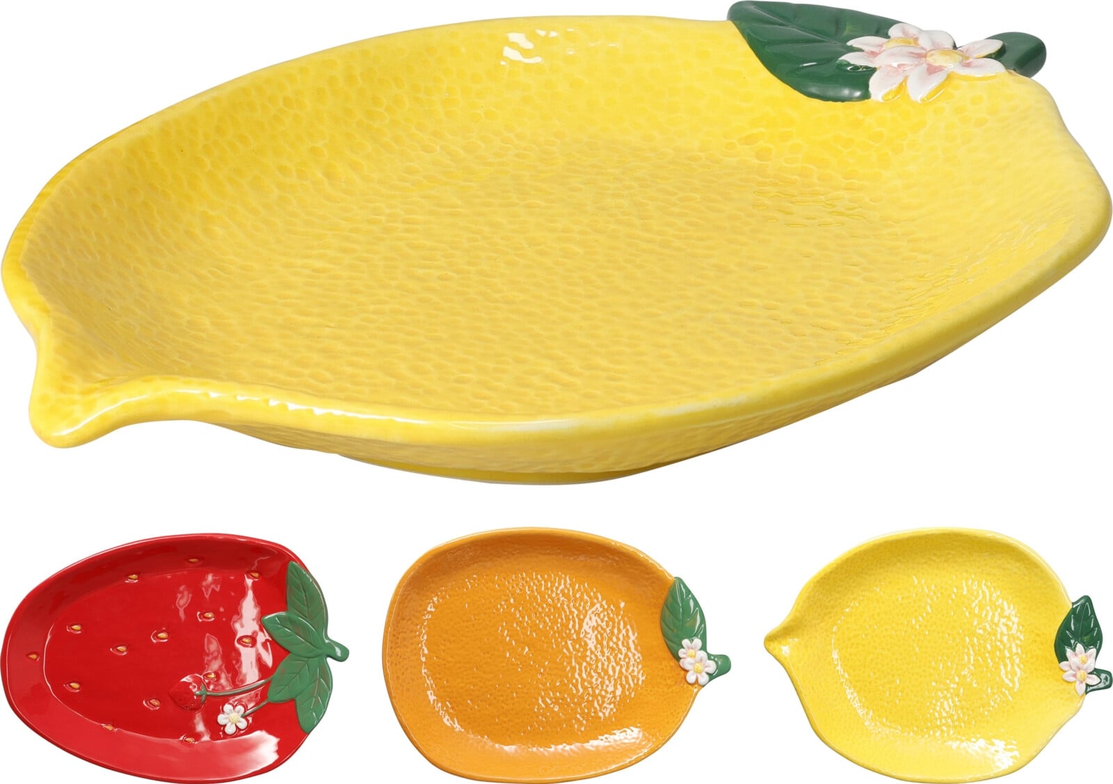 Чиния Fruit 25 х 18 см микс