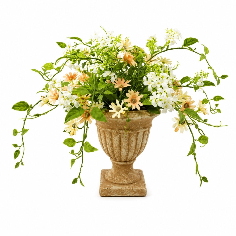 Изкуствени пролетни цветя в саксия My Garden 150109 микс