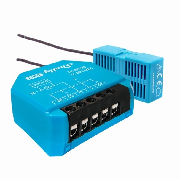 Smart реле Shelly 1L 1 х On/Off 1,2 A Gen3