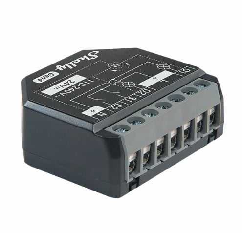 Smart реле Shelly 2PM 2 х On/Off 10 A Gen 4  / изисква неутрала