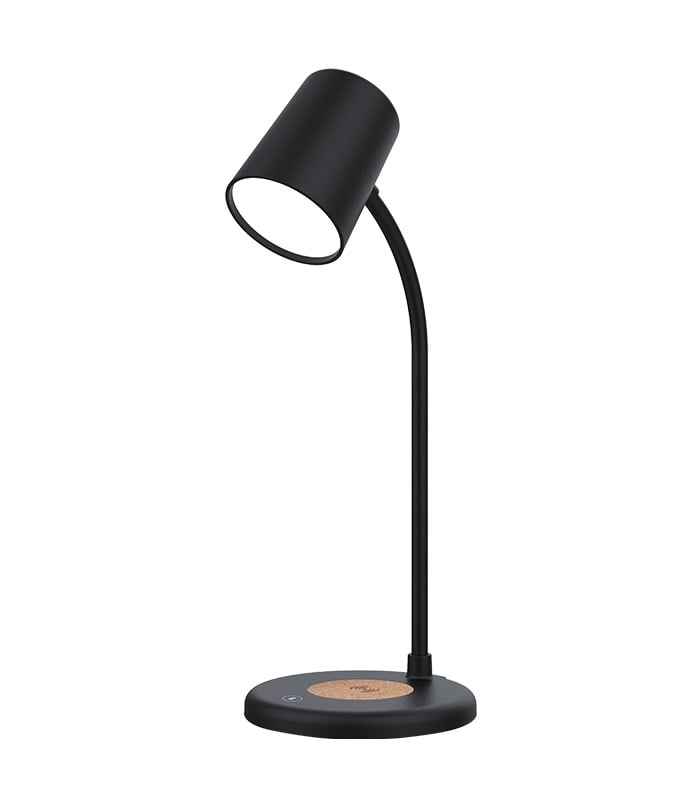 LED настолна лампа с безжично зарядно Vito Blacky 3000K - 6000K