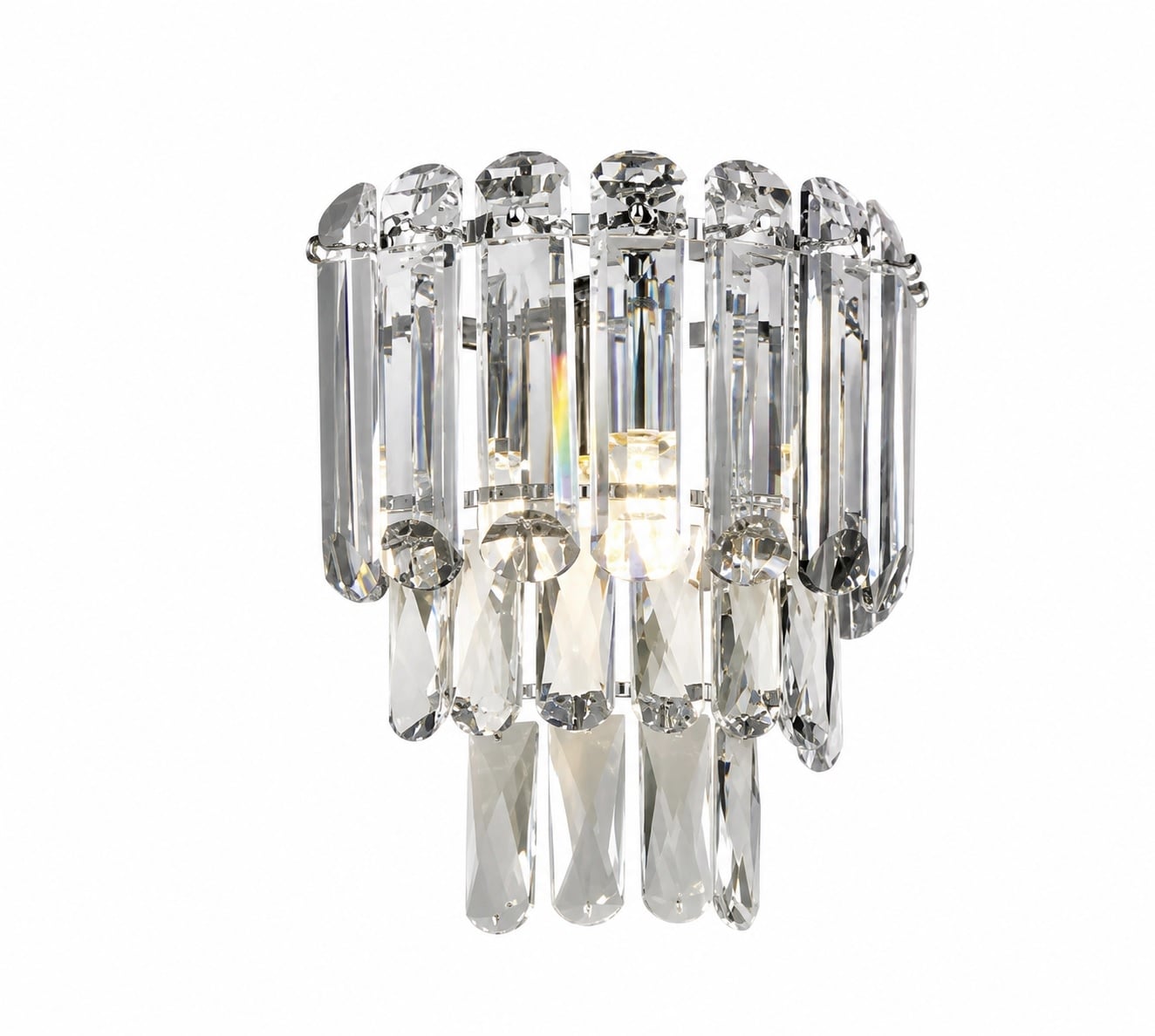 Аплик Ziel Lighting Crystal SE-W5129 / 1 х 60 W хром