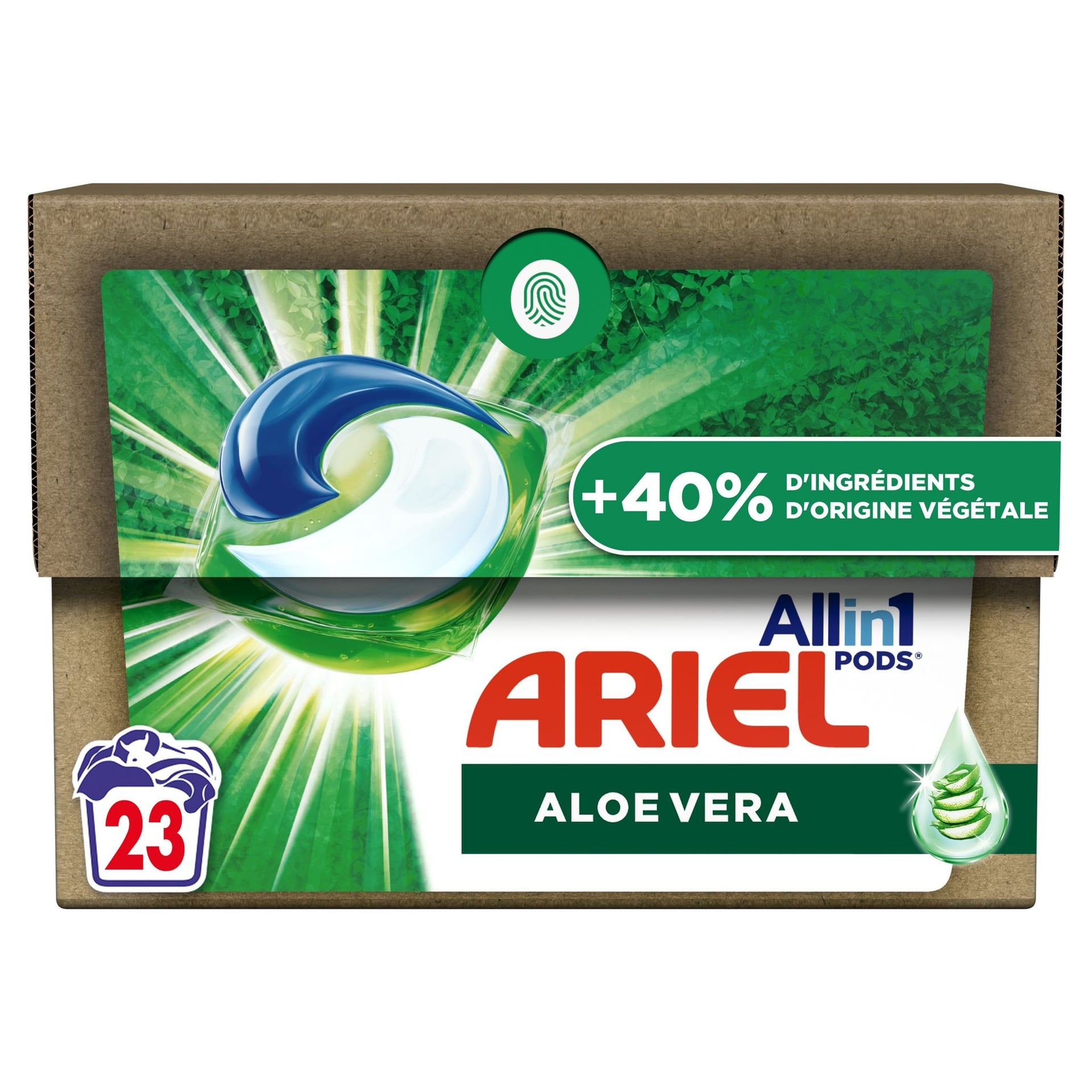 Капсули за пране Ariel Aloe Vera 23 броя