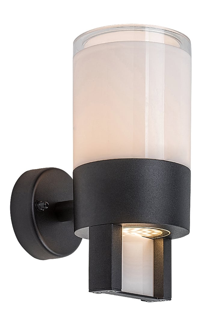 Външен LED аплик Leitha 12W 3000K IP44,черен