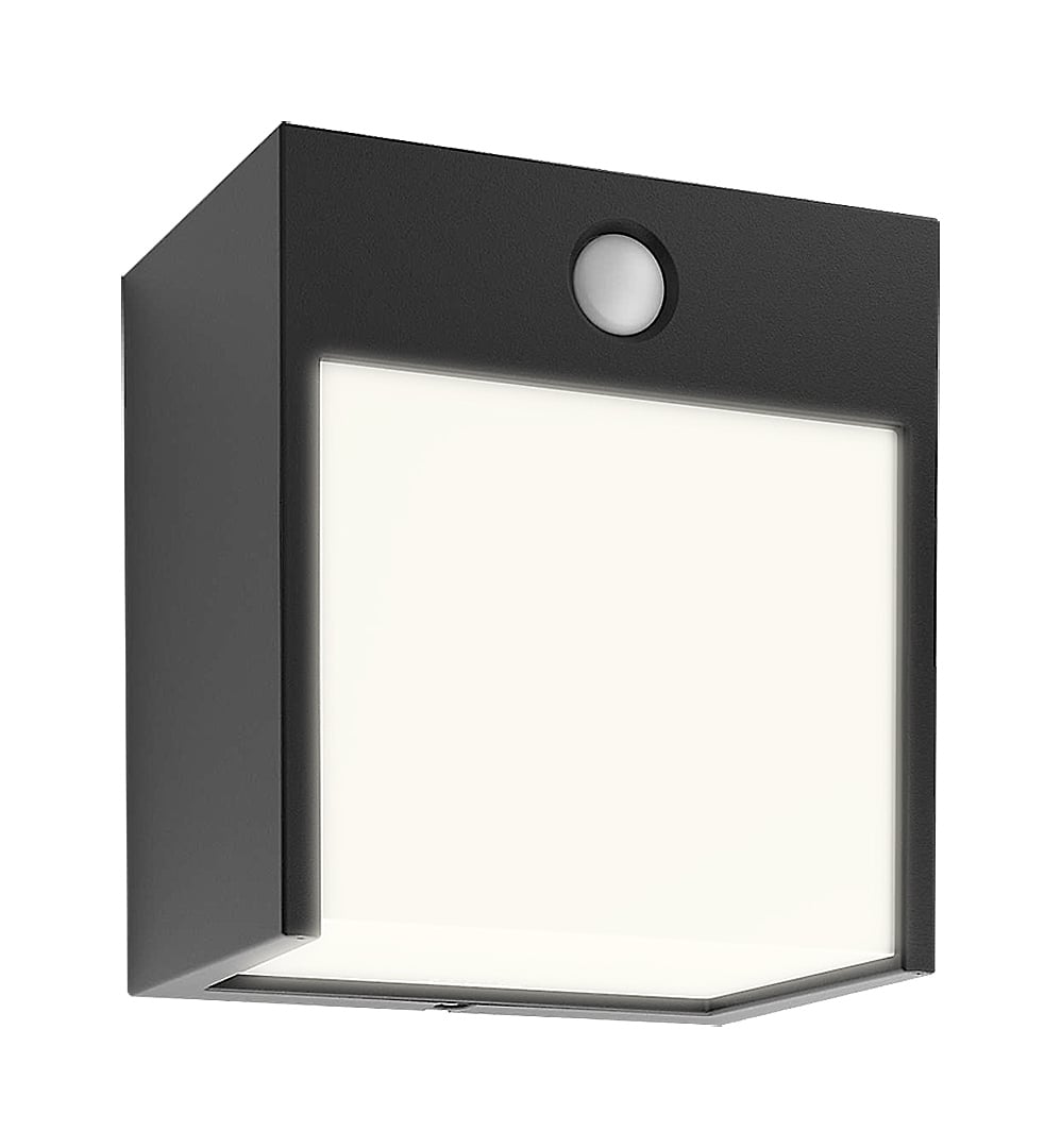 Външен LED аплик със сензор Balimo 12W 4000K IP44 черен