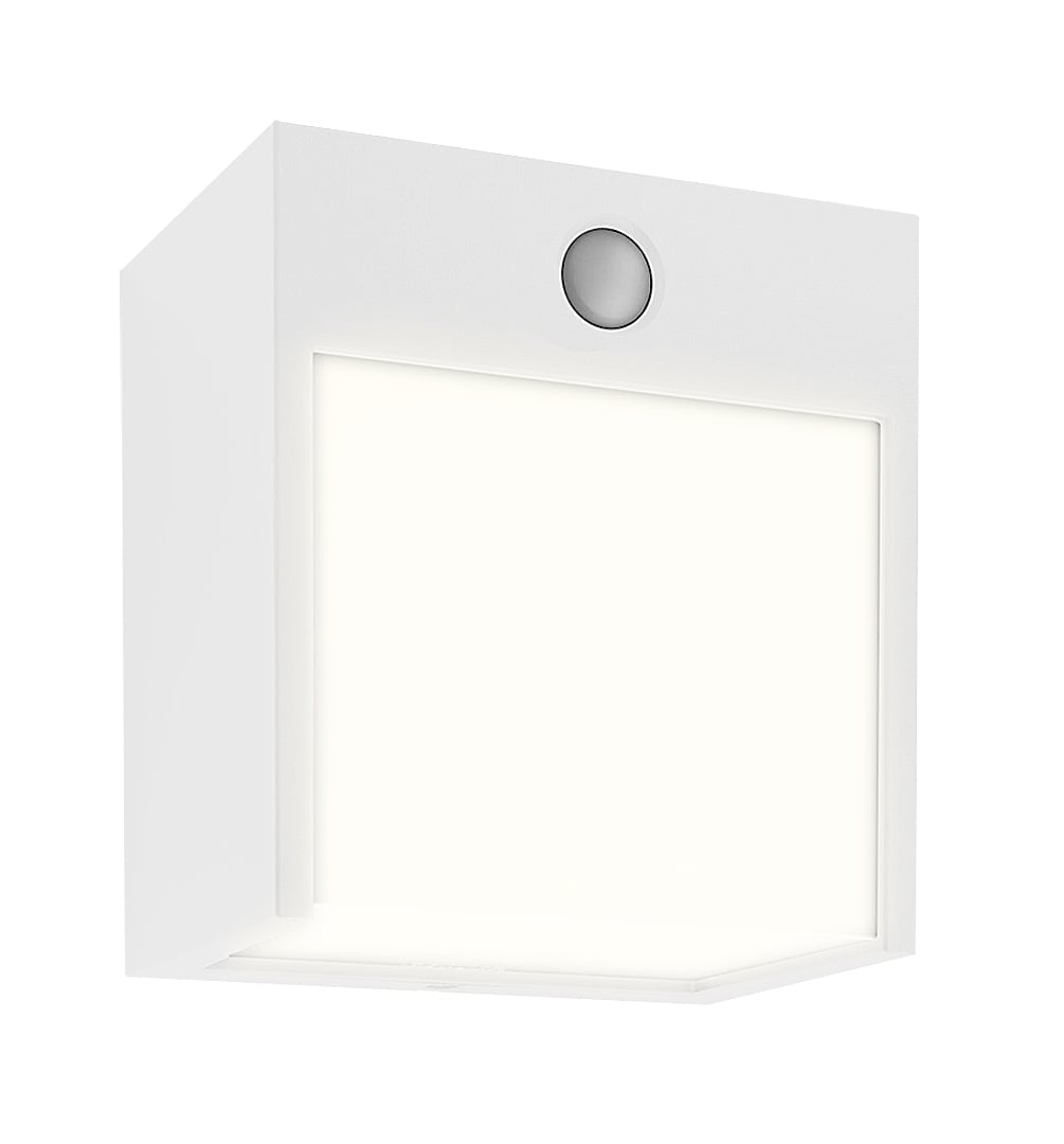 Външен LED аплик със сензор Balimo 12W 4000K IP44 бял