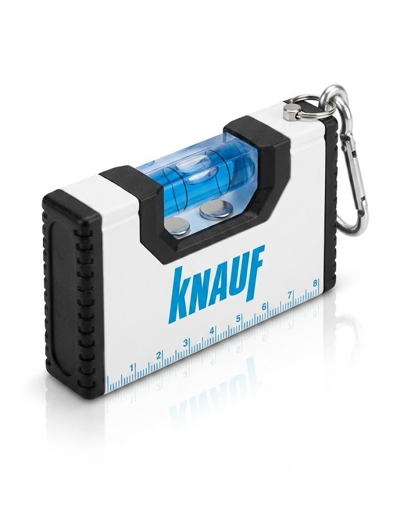 Алуминиев нивелир с магнит Knauf 10см