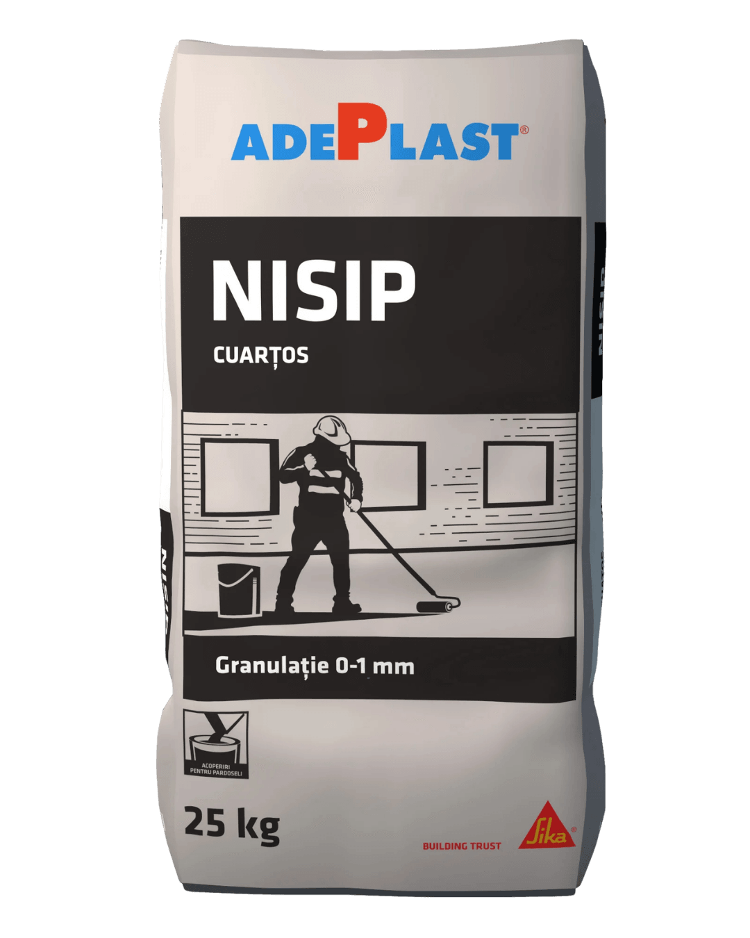 Кварцов пясък Sika Adeplast Nisip Cuartos 25кг