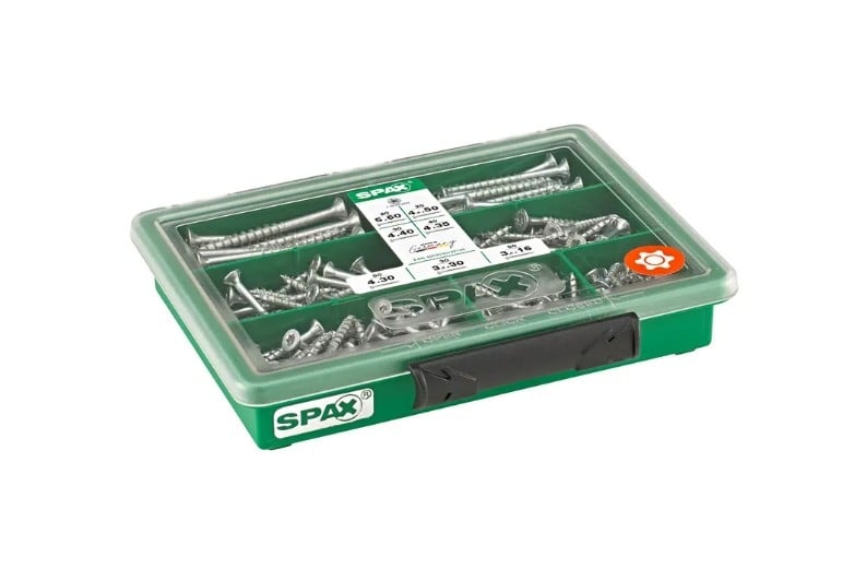 Комплект универсален винт с фрезенкова глава SPAX T-STAR WIROX  245 бр.