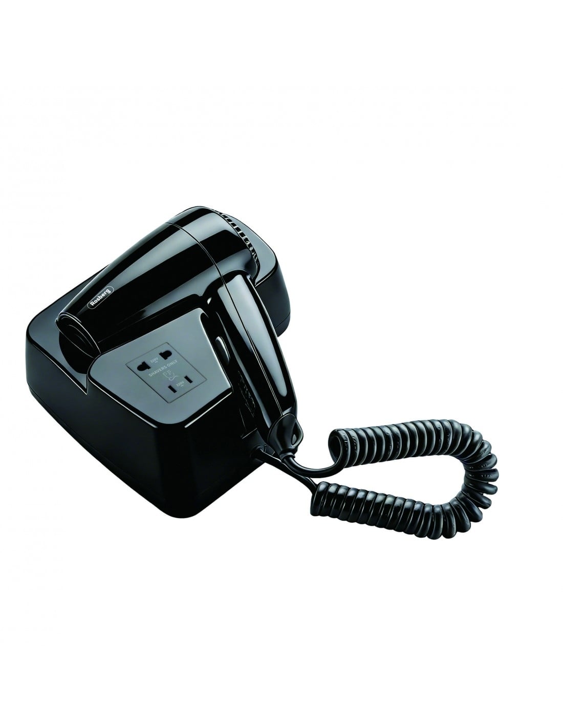Сешоар за хотели Rosberg R51100HT,1300W,черен
