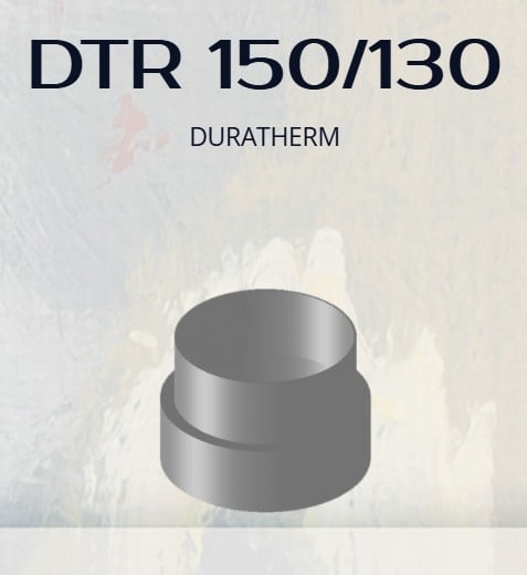 Преходник за димоотвод Duratherm DTR Ф150-130