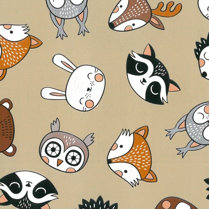 Самозалепващо фолио Forest animals 45х200см