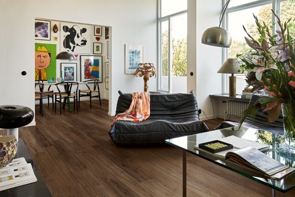 Ламиниран паркет Pergo L0346-05012 - 8ММ.AC4/32, V4-фуга Bergen Portman Walnut