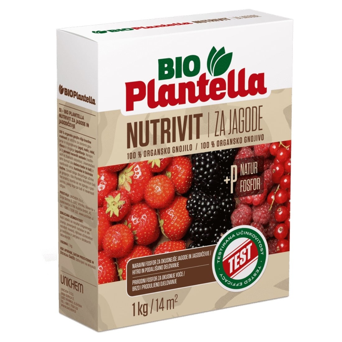 Органичен тор Bio Plantella Nutrivit за ягоди и горски плодове 1кг