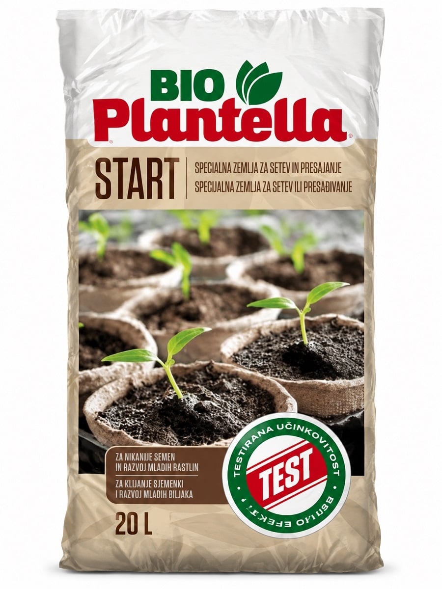 Субстрат за разсади Bio Plantella Start 20 литра