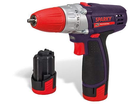Акумулаторен винтоверт Sparky 10.8V 1.5Ah без зарядно устройство