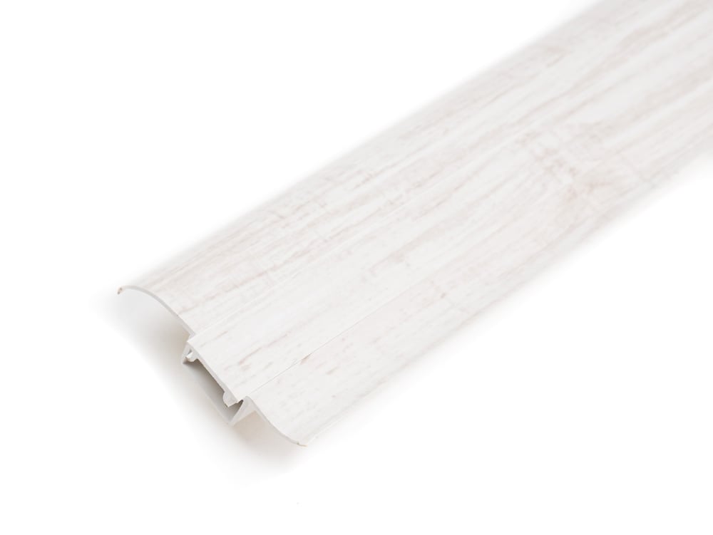 PVC перваз с кабел канал Salag SG56/71 Бял селски дъб