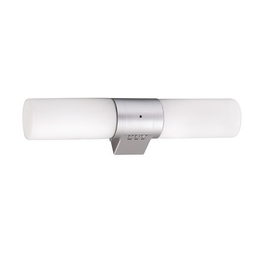 Осветително тяло за баня със сензор , 2х40W, E14, цилиндър, IP44