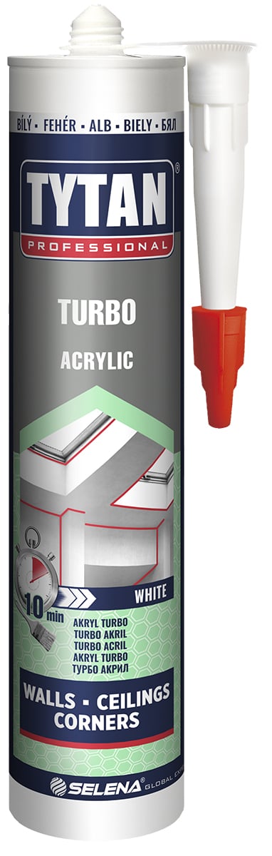 Бърз акрилен уплътнител Tytan Professional Turbo 280мл