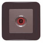 TV розетка Makel Lilium Natural кафе