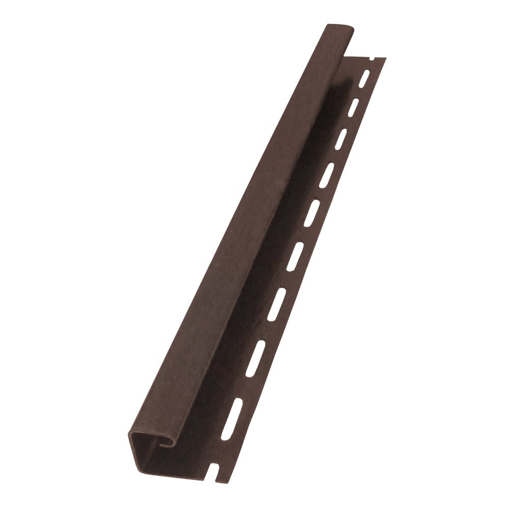 Обшивки за стрехи soffit j–профил, кафяв