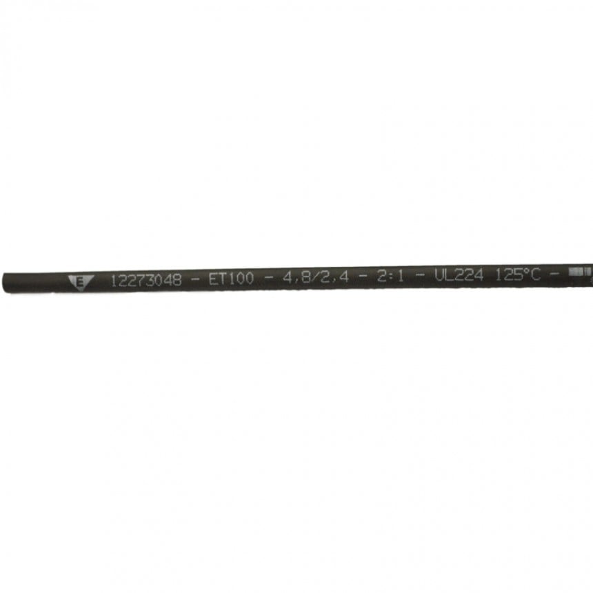 Термосвиваем шлаух Elematic ET100 12273048 черен ø4.8/2.4мм 1м