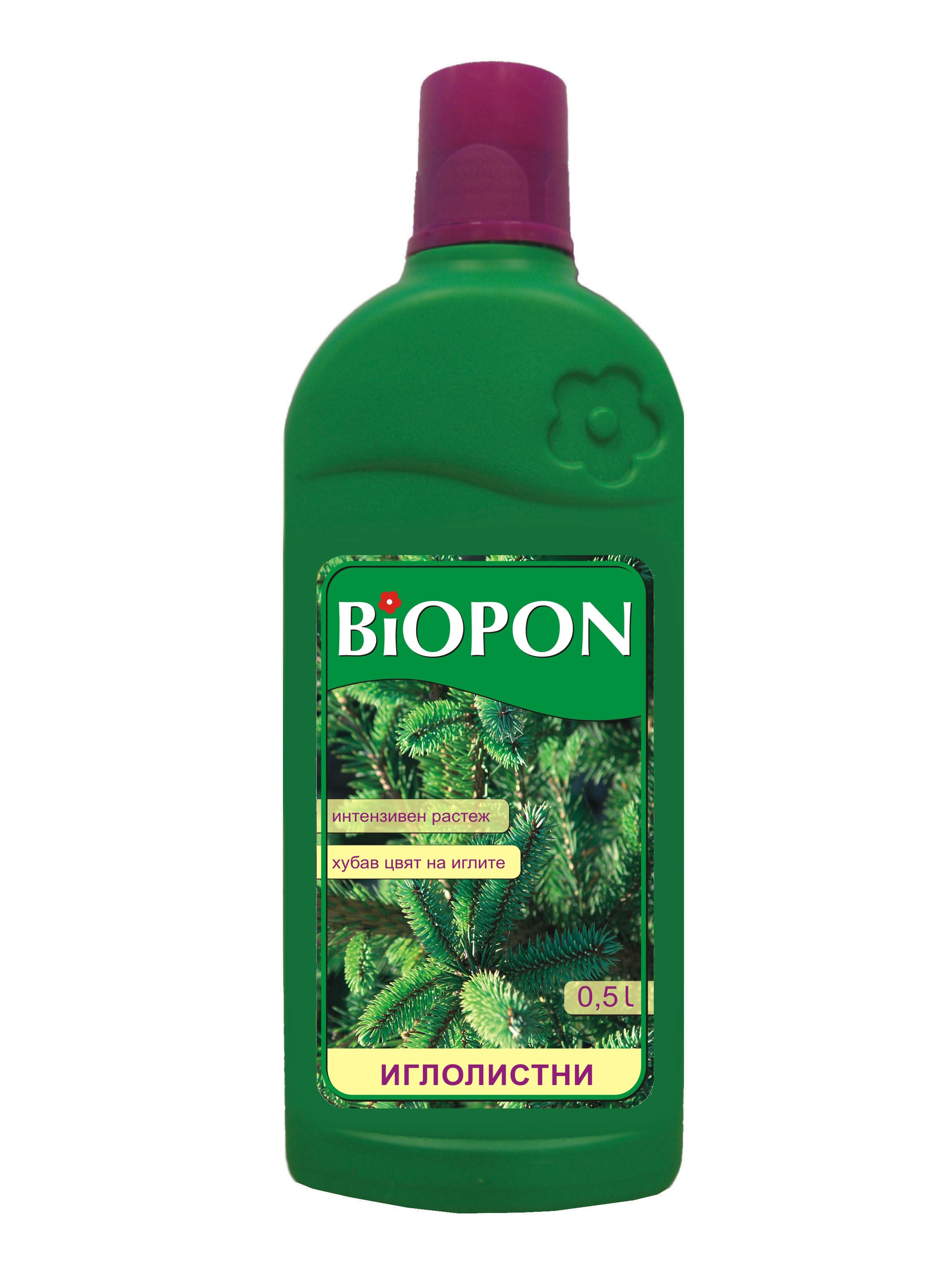 Tечен тор за иглолистни Biopon 0.5л