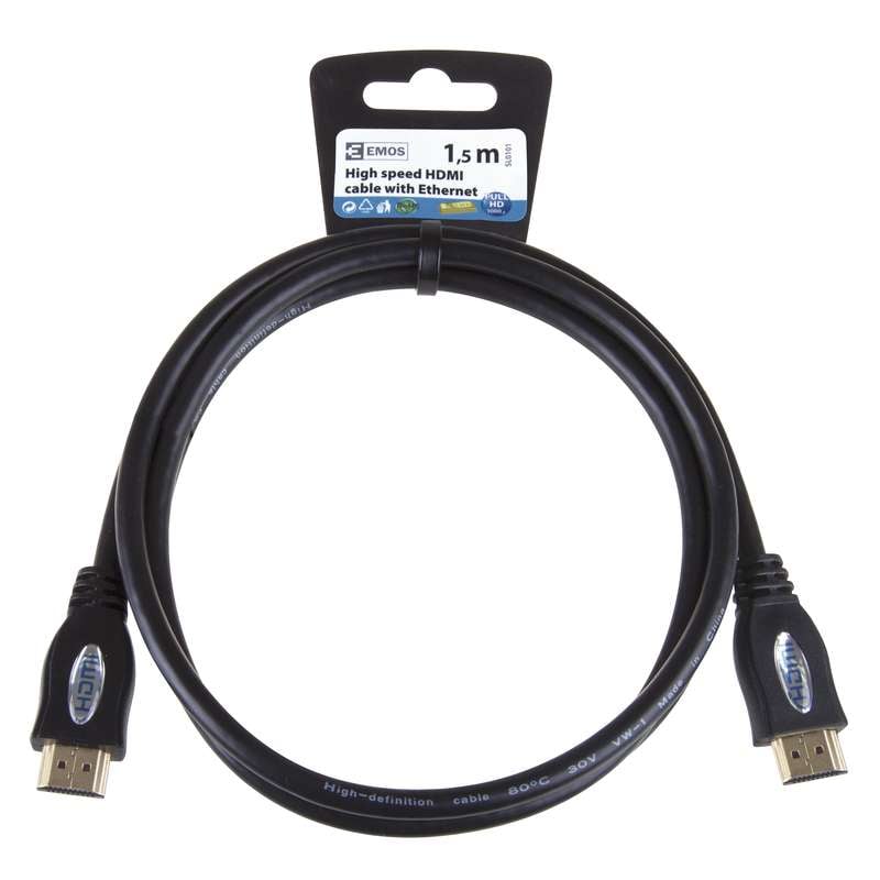 HDMI кабел Emos SL0101 / 1.5м
