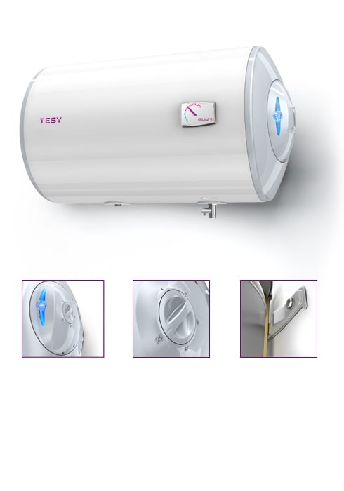 Хоризонтален бойлер Tesy GCH 804430 B12 TSR 82л / 3000W
