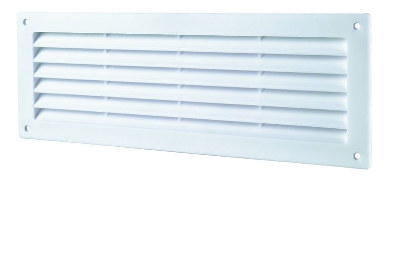 Решетка Vents MV 350 / 368x130мм бяла