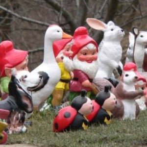 Градински керамични фигурки 