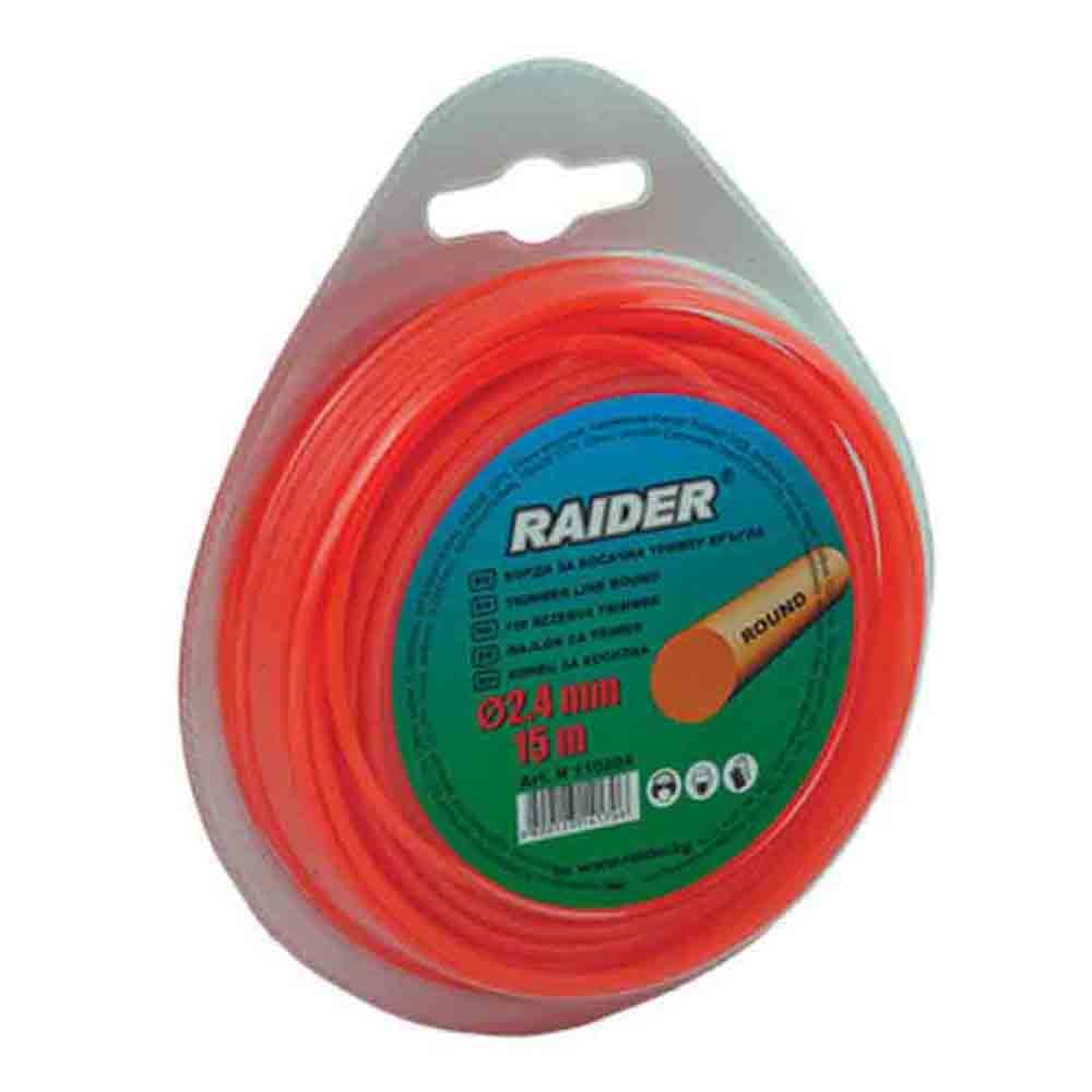 Кръгла корда за косачка тример Raider 2.4мм 15м