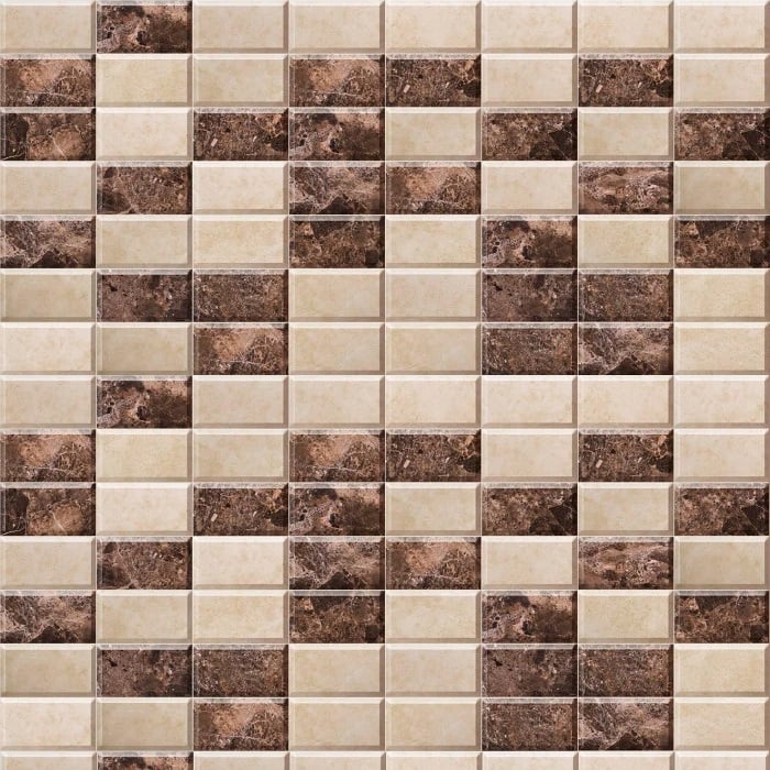 PVC ламперия Welltech мрамор шоколад 260x25x0,75см