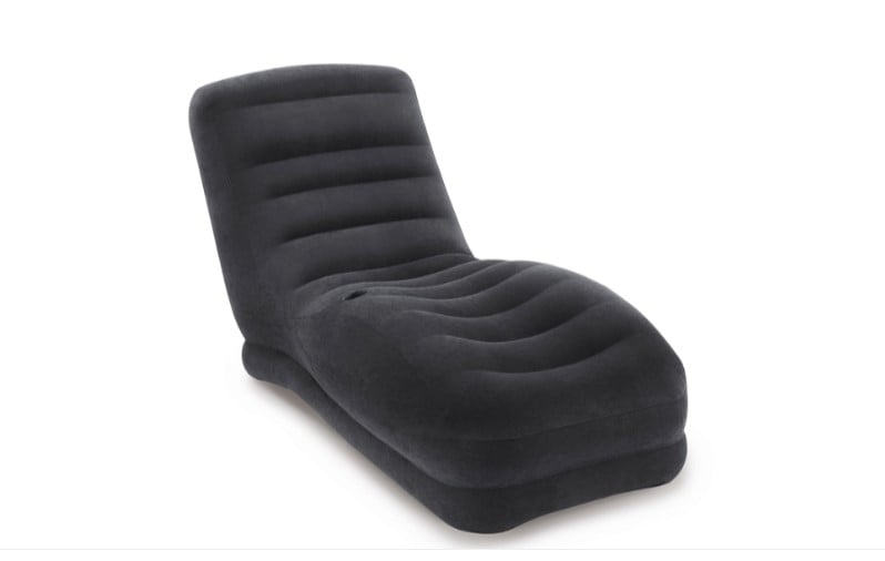 Надуваем шезлонг Intex Mega Lounge 86x170х94cм