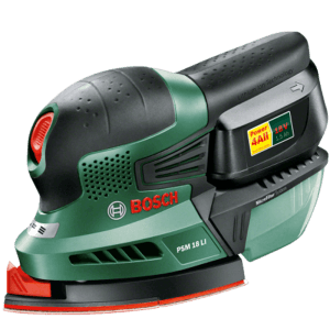 Акумулаторна шлифовъчна машина BOSCH PSM 18 LI