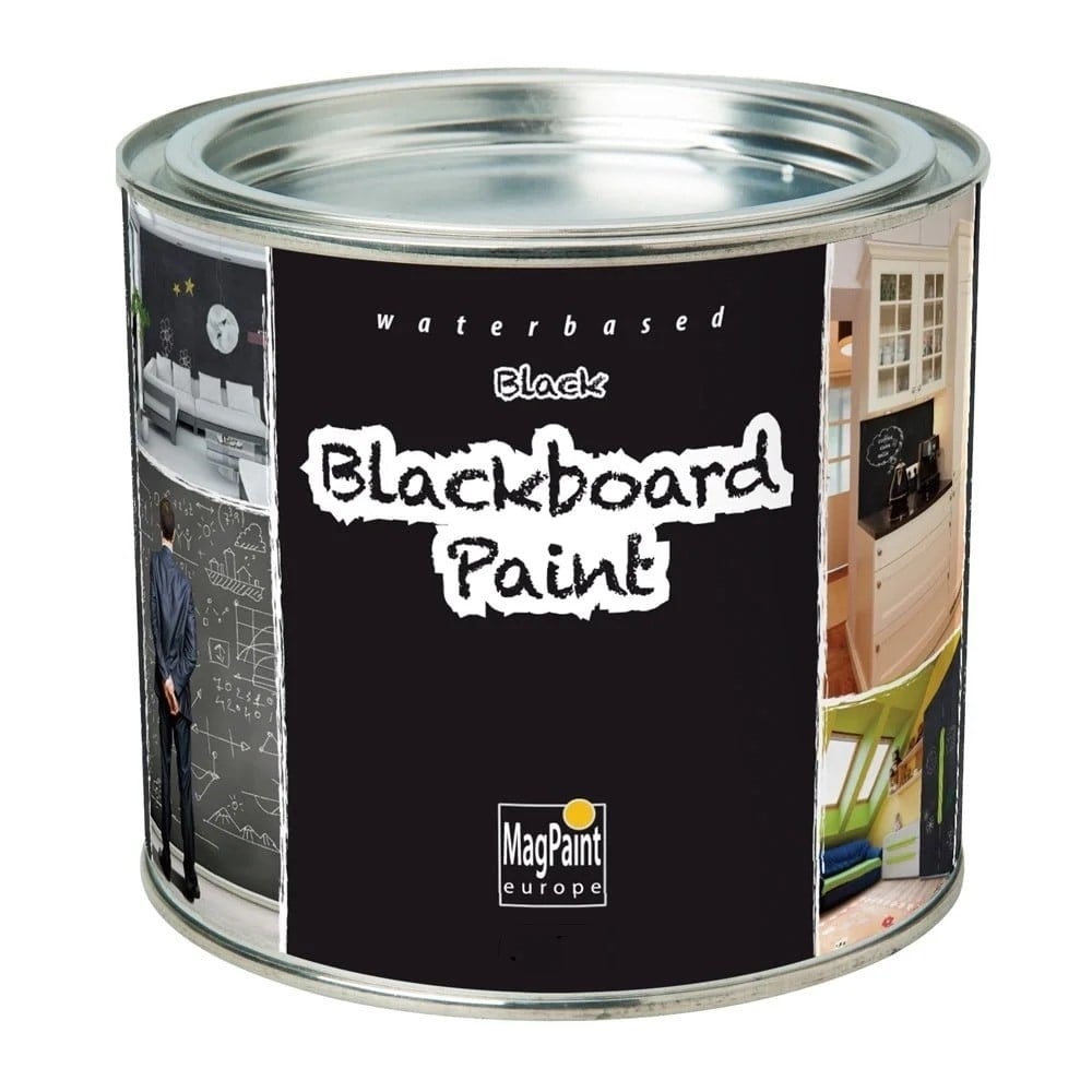 Боя с ефект черна дъска MagPaint BlackboardPaint черна 1л