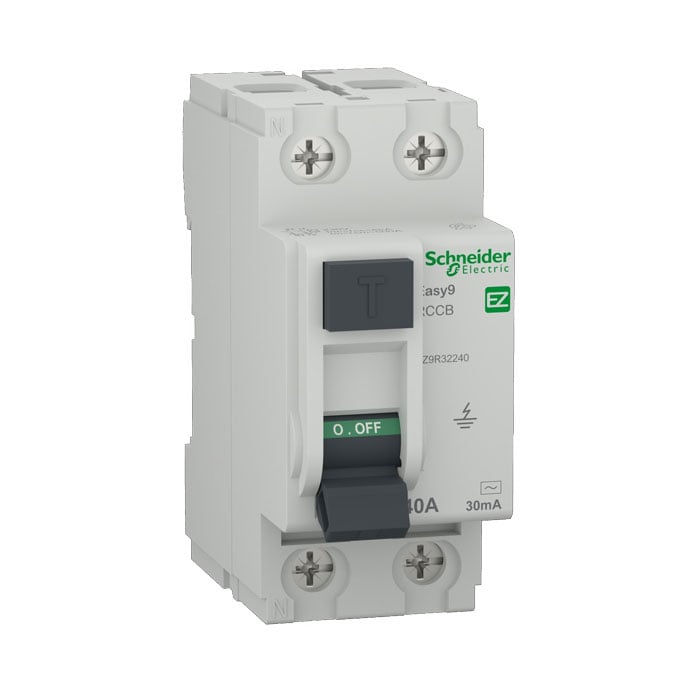 Дефектнотокова защита Schneider Easy9 RCCB EZ9R32240 / 2P 40A 30mA