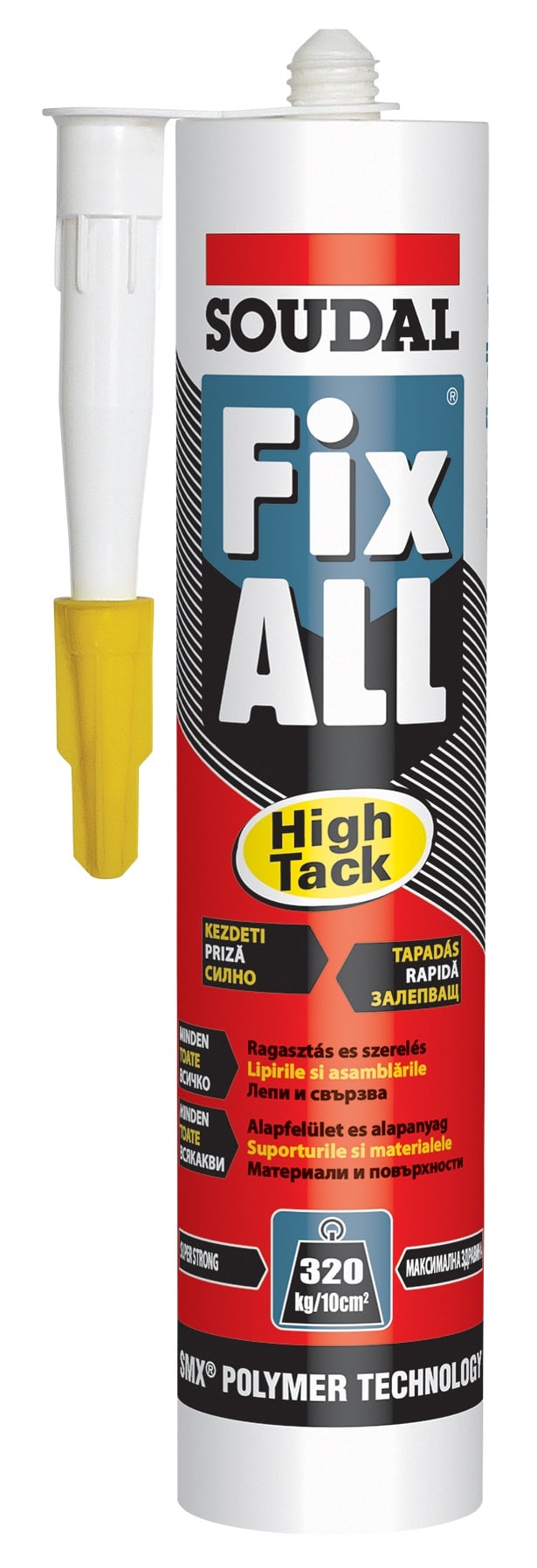 Лепило - уплътнител Soudal Fix All High Tack 290мл