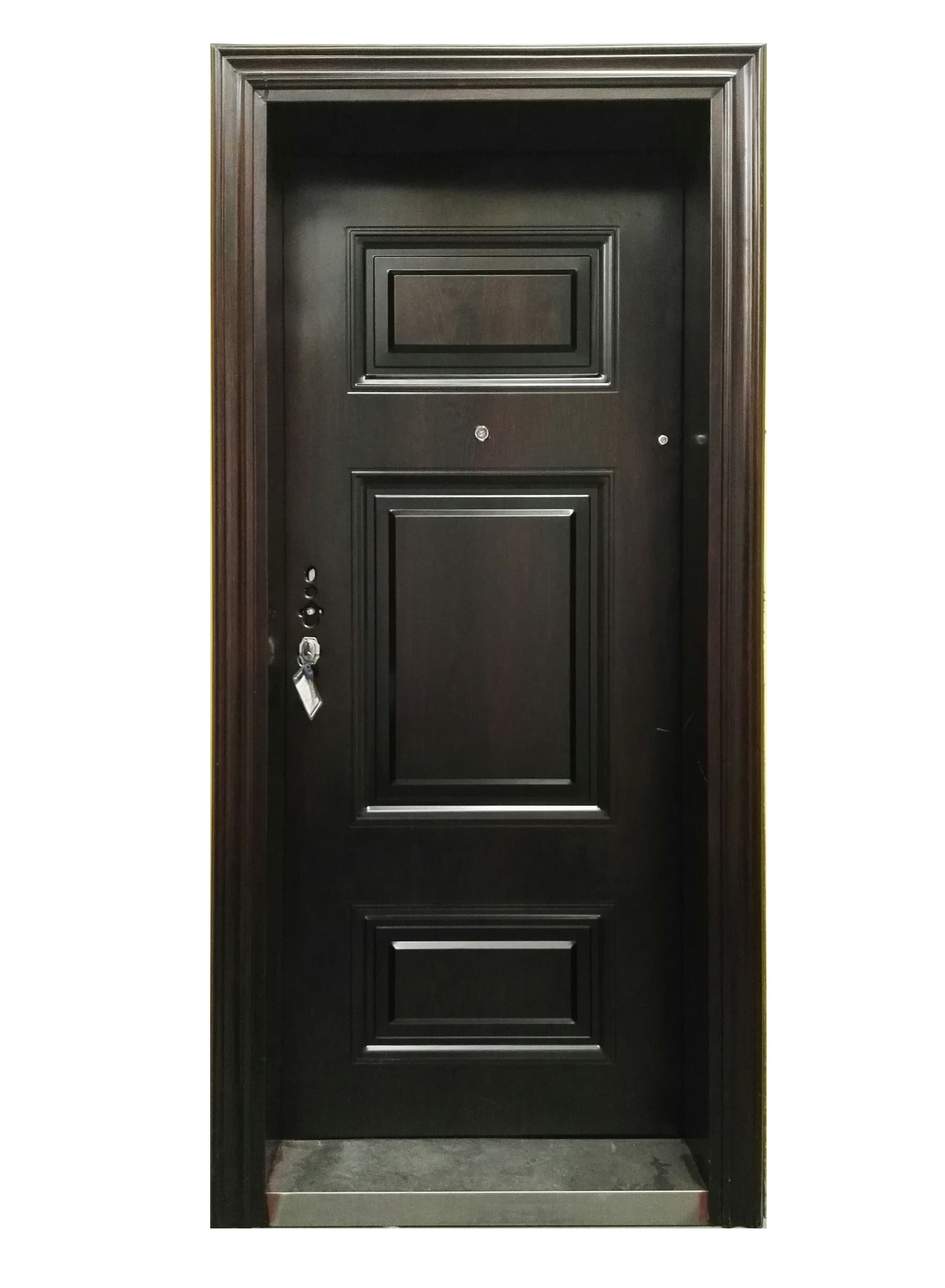 Входна метална врата 200x90x7x28xсм лява
