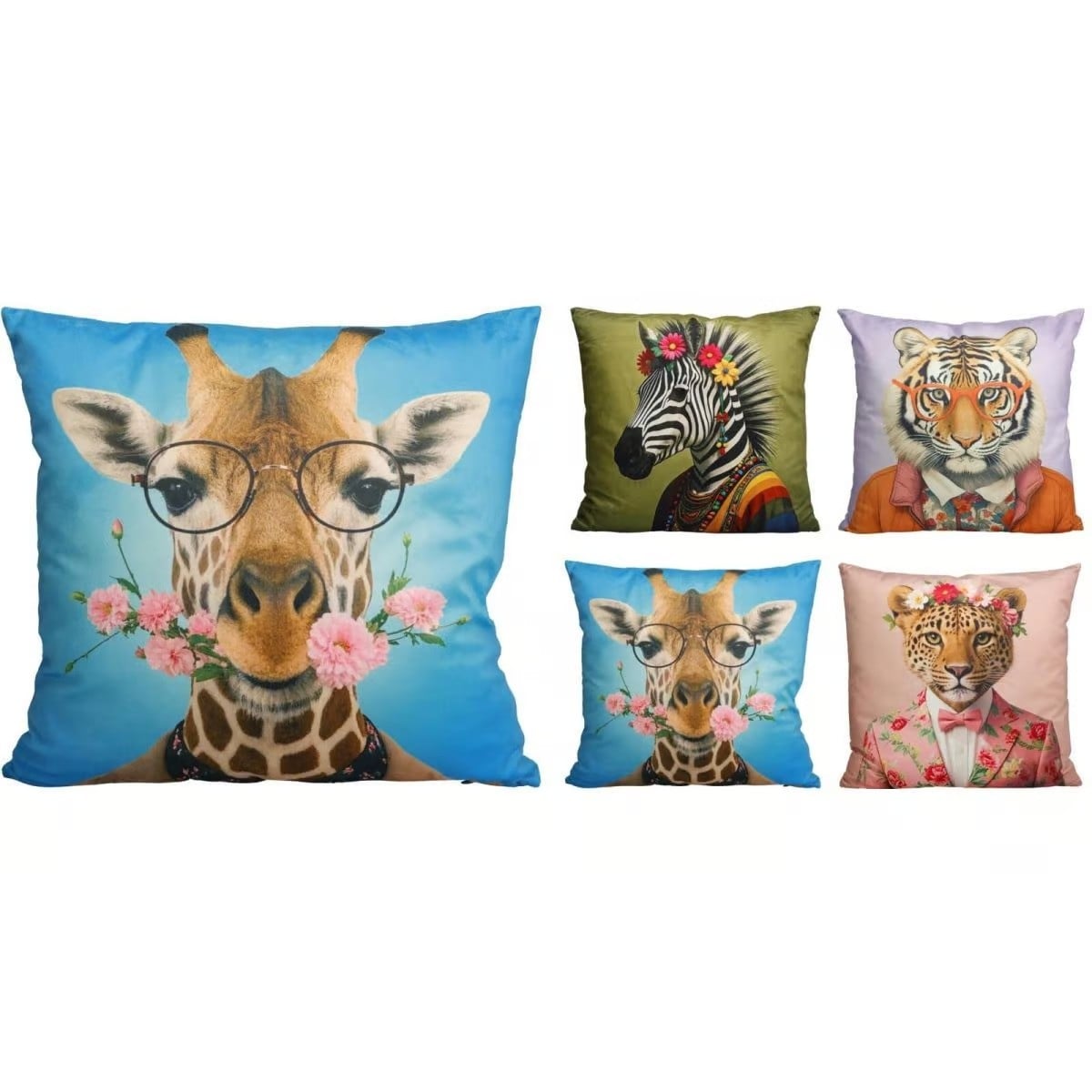 Декоративна възглавница Funny Aminal 45x45см