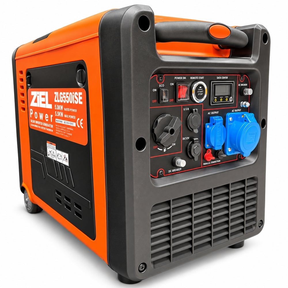 Инверторен генератор Ziel ZL6550iSE 5kW / 5,5kW
